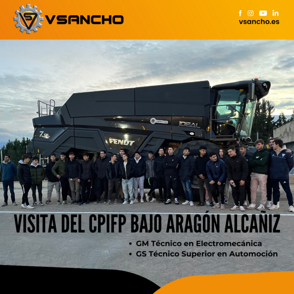 VISITA DEL CPIFP BAJO ARAGÓN DE ALCAÑIZ