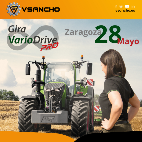 GIRA VARIO DRIVE FENDT: Demostración en campo del nuevo Vario