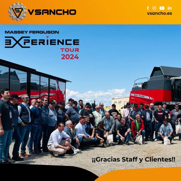 MASSEY FERGUSON EXPERIENCE TOUR 2024 en Sariñena (Huesca)