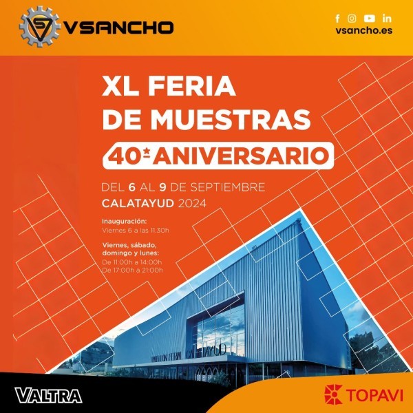 FERIA DE CALATAYUD 2024, del 6 al 9 de Septiembre