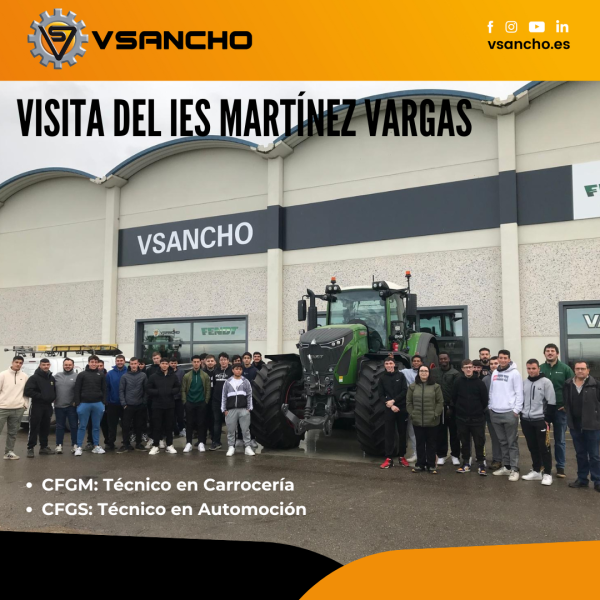 VISITA IES MARTÍNEZ VARGAS EN SARIÑENA