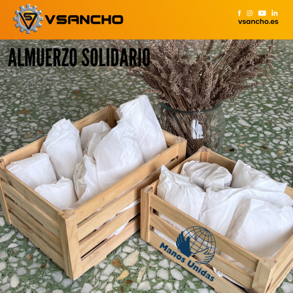 ALMUERZO SOLIDARIO CON MANOS UNIDAS 