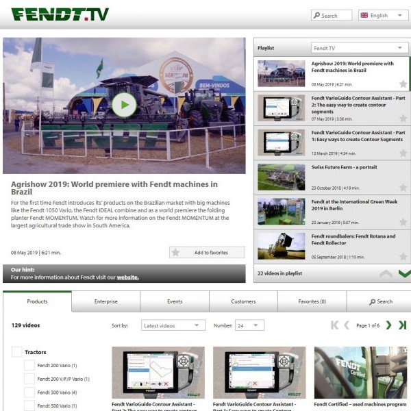 Mantente al día de las novedades con Mediateca Fendt