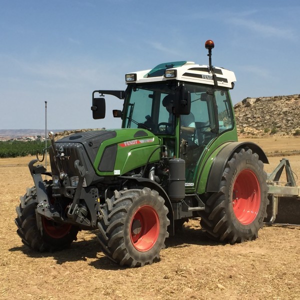 Entrega Tractor Fendt 210 P en Caspe (Zaragoza)