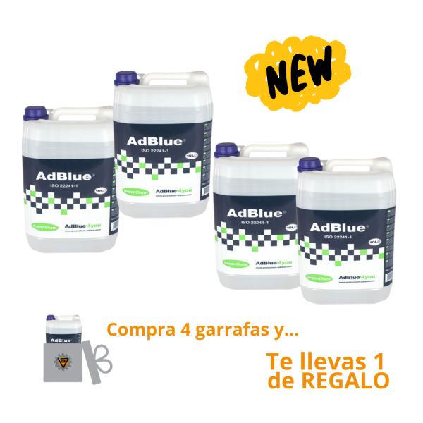 UREA EN GARRAFA 50L (4+1) Concesionario oficial Fendt, Massey
